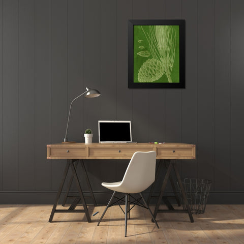 Modern Pine I Black Modern Wood Framed Art Print by Vision Studio