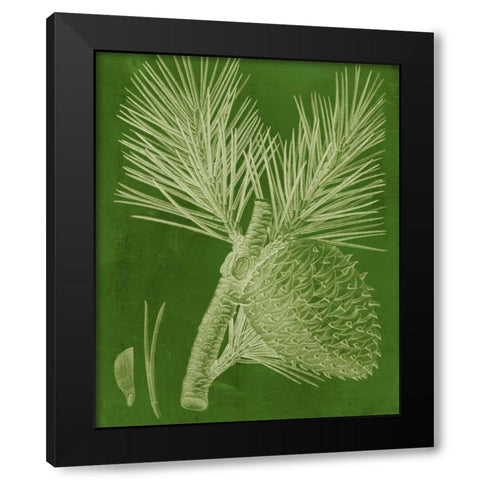 Modern Pine III Black Modern Wood Framed Art Print by Vision Studio