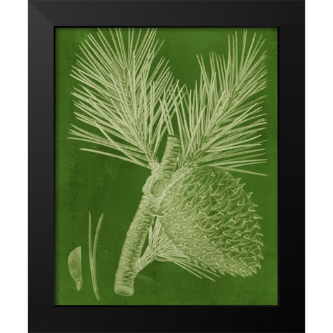 Modern Pine III Black Modern Wood Framed Art Print by Vision Studio