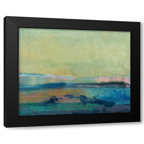 Vintage Landscapes II Black Modern Wood Framed Art Print by Fuchs, Jodi