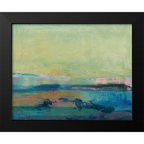 Vintage Landscapes II Black Modern Wood Framed Art Print by Fuchs, Jodi