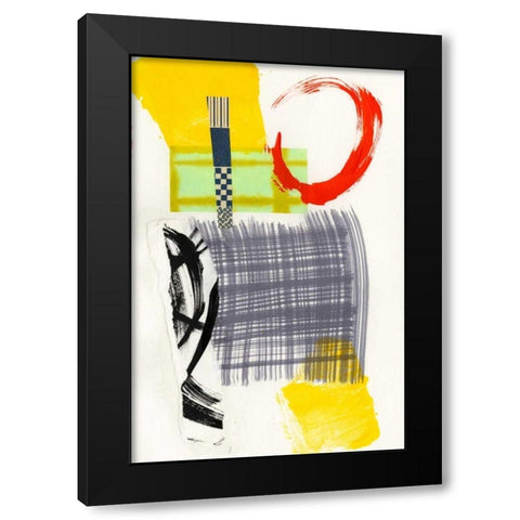 Haiku I Black Modern Wood Framed Art Print by Fuchs, Jodi