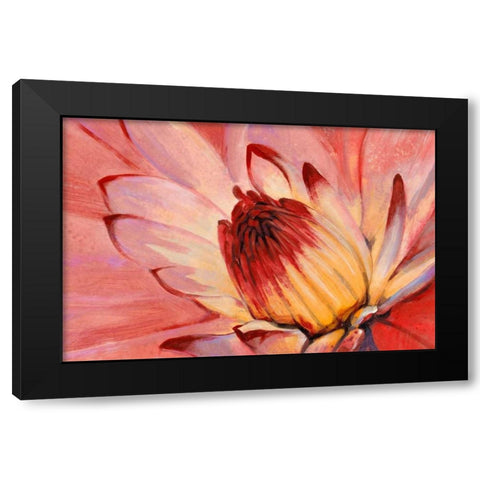 Micro Floral I Black Modern Wood Framed Art Print with Double Matting by OToole, Tim