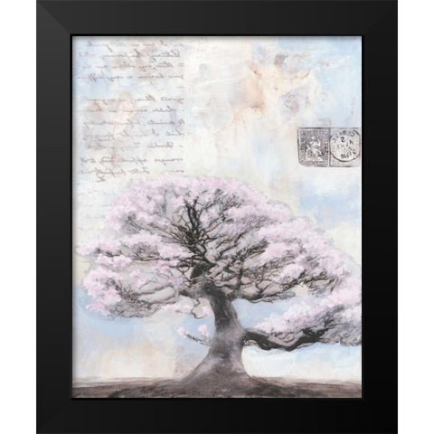 Springtime Memories I Black Modern Wood Framed Art Print by McCavitt, Naomi