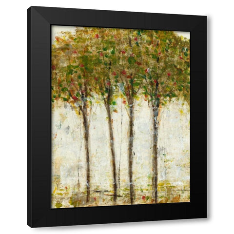 Apple Orchard II Black Modern Wood Framed Art Print with Double Matting by OToole, Tim