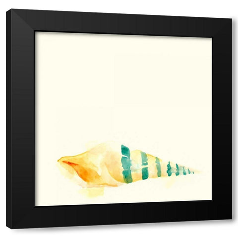 Tidal Impressions II Black Modern Wood Framed Art Print with Double Matting by Vess, June Erica