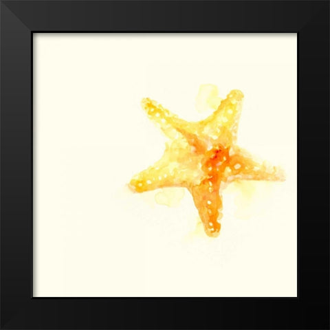 Tidal Impressions III Black Modern Wood Framed Art Print by Vess, June Erica