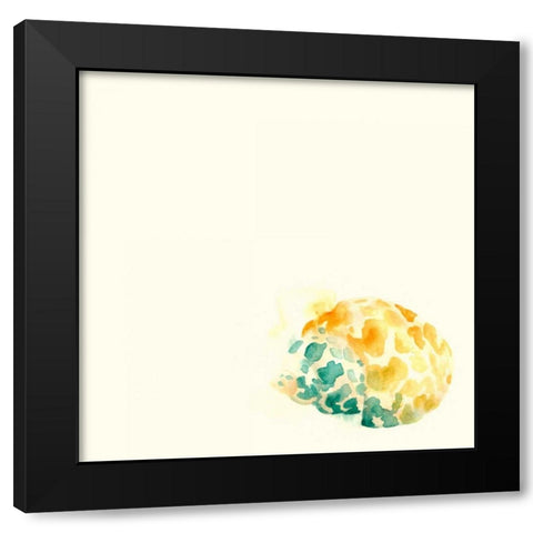 Tidal Impressions IX Black Modern Wood Framed Art Print with Double Matting by Vess, June Erica