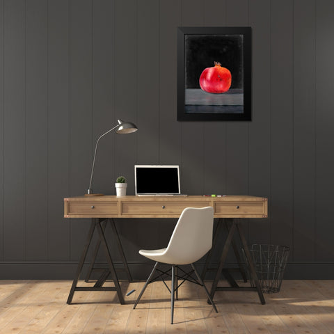 Fruit on Shelf V Black Modern Wood Framed Art Print by McCavitt, Naomi
