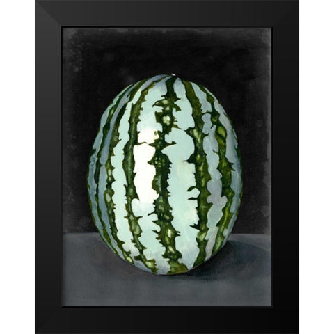 Fruit on Shelf VII Black Modern Wood Framed Art Print by McCavitt, Naomi