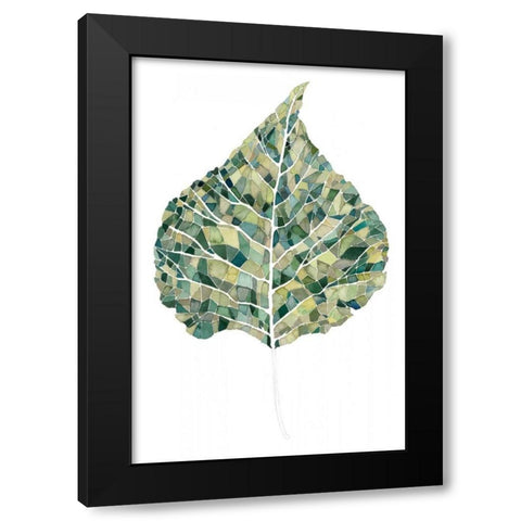 Verdant Details I Black Modern Wood Framed Art Print by Popp, Grace