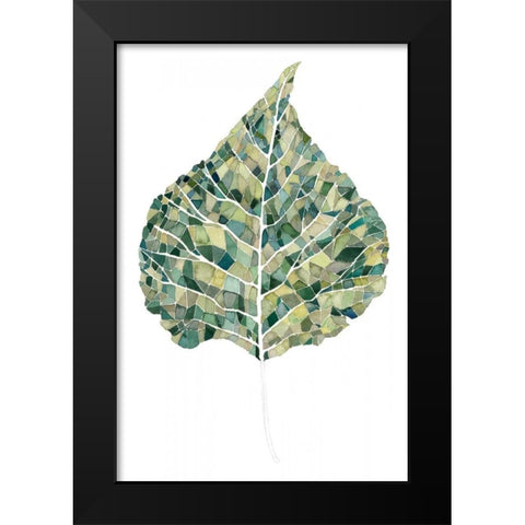 Verdant Details I Black Modern Wood Framed Art Print by Popp, Grace