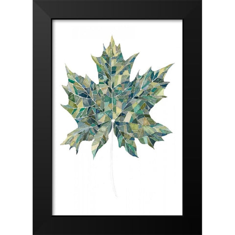 Verdant Details II Black Modern Wood Framed Art Print by Popp, Grace