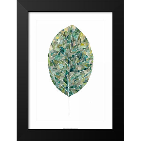 Verdant Details IV Black Modern Wood Framed Art Print by Popp, Grace