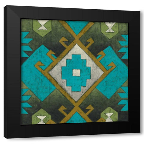 Wayfarer II Black Modern Wood Framed Art Print by Zarris, Chariklia