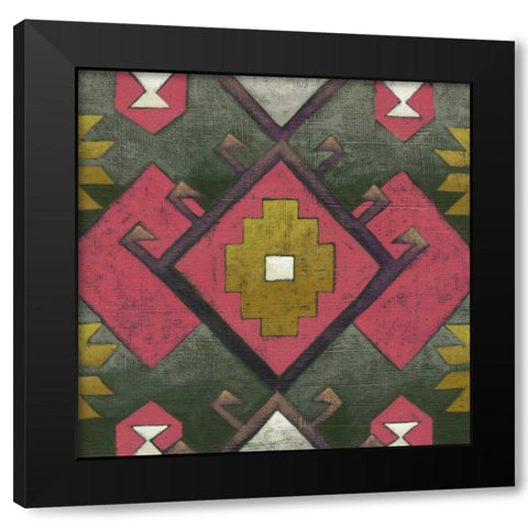 Wayfarer III Black Modern Wood Framed Art Print by Zarris, Chariklia