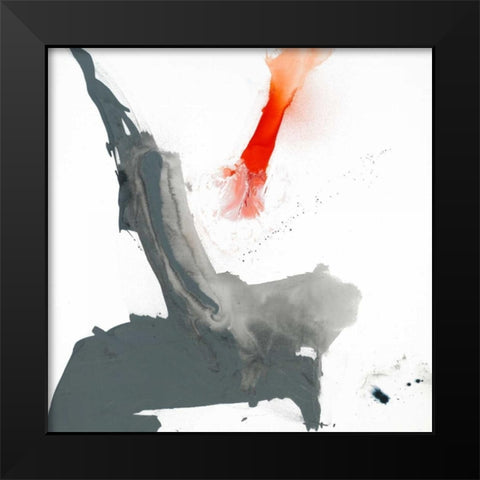Minimal II Black Modern Wood Framed Art Print by Jasper, Sisa