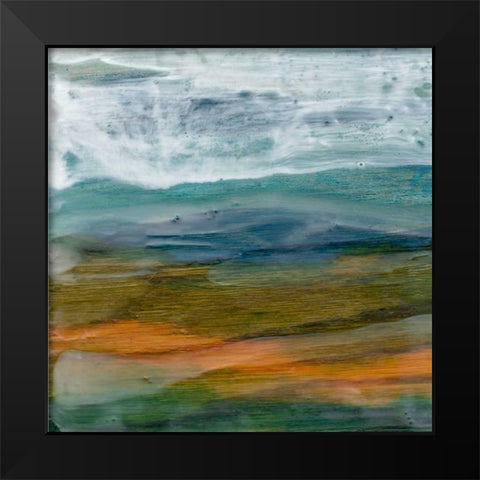 Misty Mountain I Black Modern Wood Framed Art Print by Ludwig, Alicia