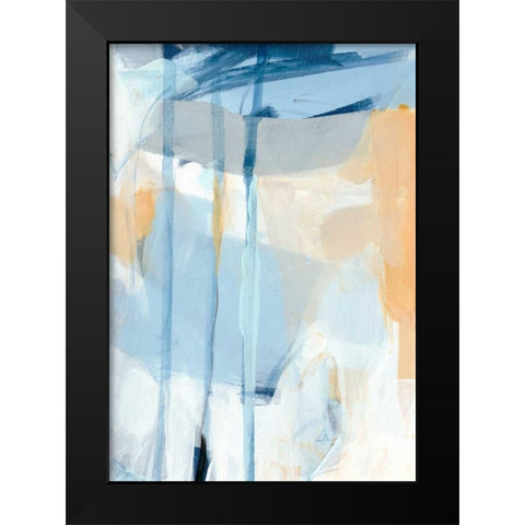 South Winds Black Modern Wood Framed Art Print by Long, Christina