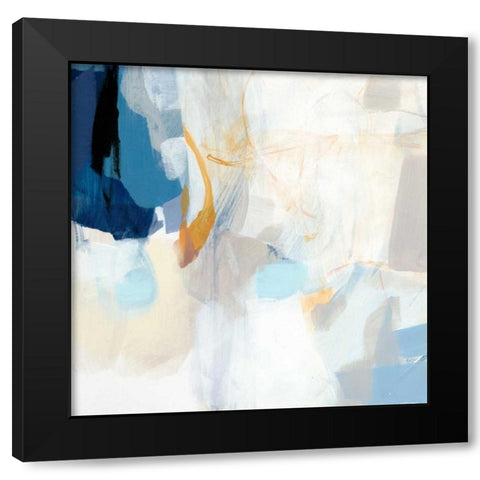 Lost at Sea Black Modern Wood Framed Art Print by Long, Christina