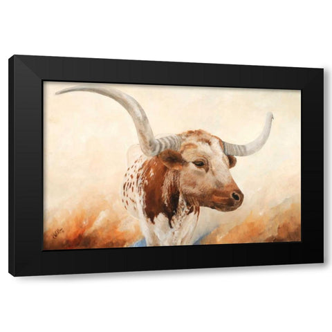 Wow I Black Modern Wood Framed Art Print by Winkler, Kathy