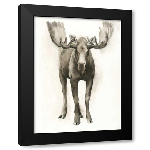 Majestic Wildlife I Black Modern Wood Framed Art Print by Popp, Grace