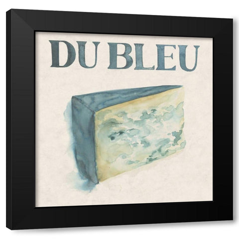 Fromage I Black Modern Wood Framed Art Print with Double Matting by Popp, Grace