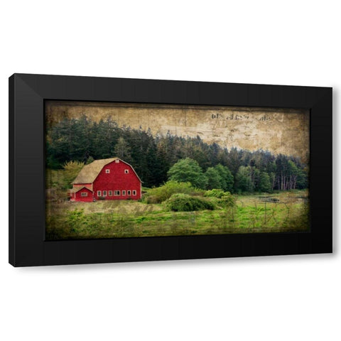 Widbys Barn I Black Modern Wood Framed Art Print by Perry, Rachel