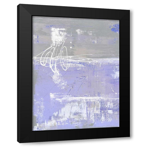 Valley Mist I Black Modern Wood Framed Art Print with Double Matting by Ashley, Erin