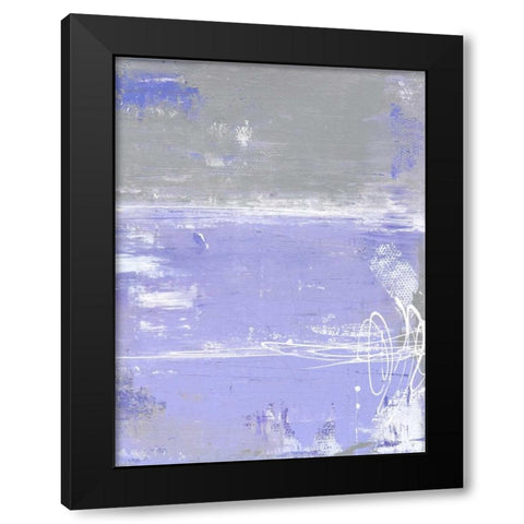 Valley Mist II Black Modern Wood Framed Art Print with Double Matting by Ashley, Erin