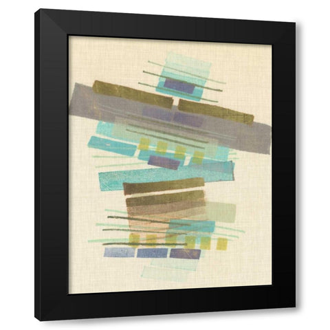 Balancing II Black Modern Wood Framed Art Print by Galapon, Nikki