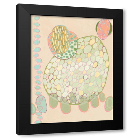 Elevated Pod II Black Modern Wood Framed Art Print with Double Matting by Galapon, Nikki