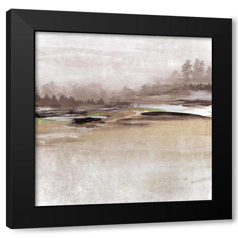 Forest Glimpse I Black Modern Wood Framed Art Print with Double Matting by Orlov, Irena