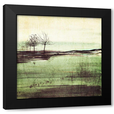 Forest Glimpse III Black Modern Wood Framed Art Print by Orlov, Irena
