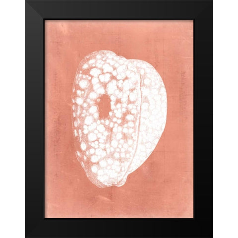 Sealife on Coral III Black Modern Wood Framed Art Print by Vision Studio