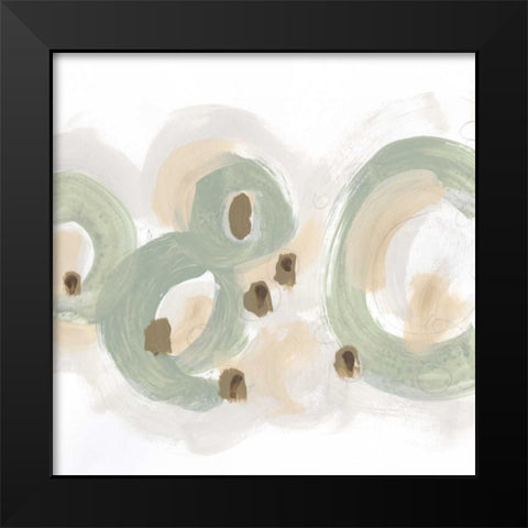 Intangible I Black Modern Wood Framed Art Print by Vess, June Erica