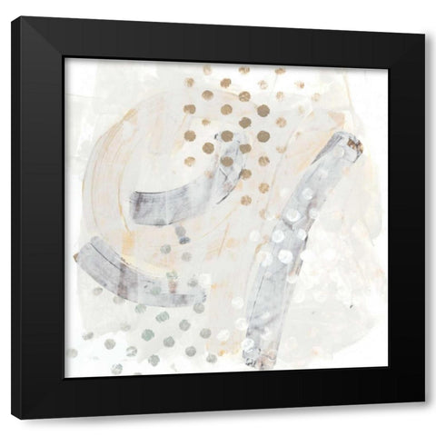 Intangible II Black Modern Wood Framed Art Print with Double Matting by Vess, June Erica