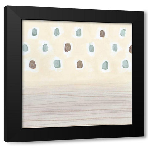 Intangible III Black Modern Wood Framed Art Print by Vess, June Erica