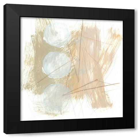 Intangible IV Black Modern Wood Framed Art Print by Vess, June Erica