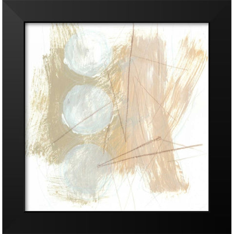 Intangible IV Black Modern Wood Framed Art Print by Vess, June Erica
