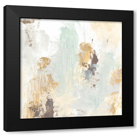 Intangible VII Black Modern Wood Framed Art Print by Vess, June Erica