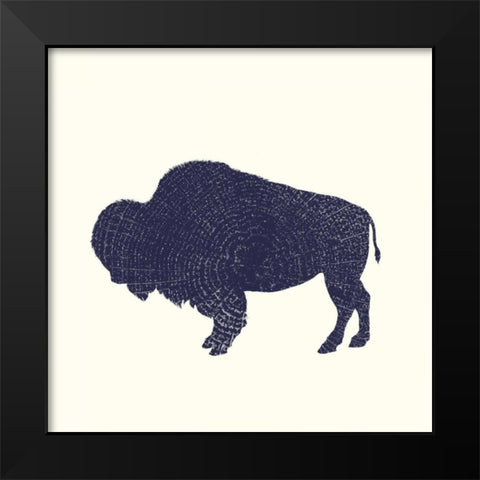 Timber Animals II Black Modern Wood Framed Art Print by Hambly, Anna