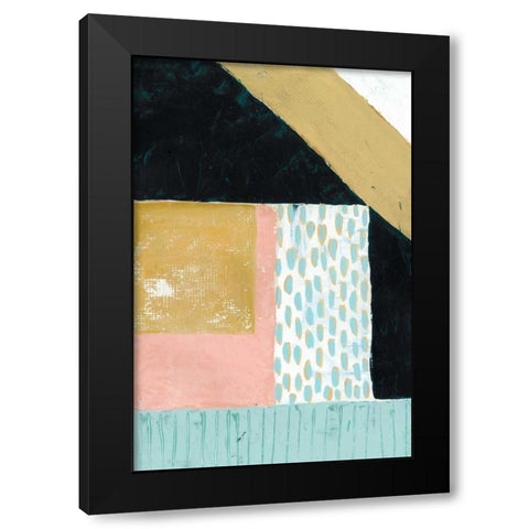 Pastel Julep I Black Modern Wood Framed Art Print by Popp, Grace