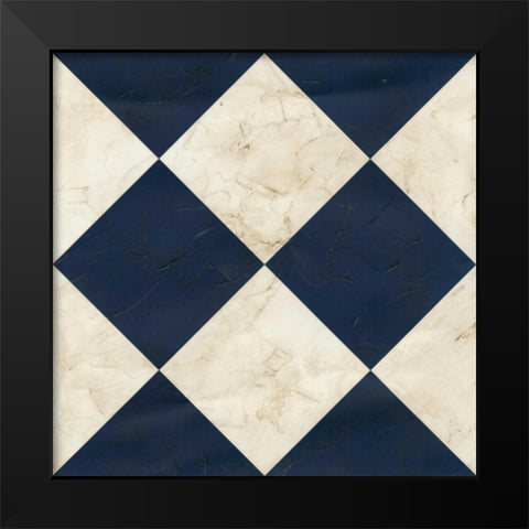 Seaside Signals I Black Modern Wood Framed Art Print by Vess, June Erica