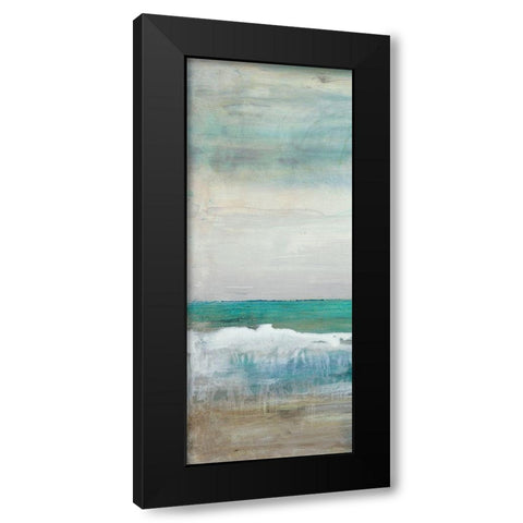 Inviting I Black Modern Wood Framed Art Print with Double Matting by Bramma, Lila