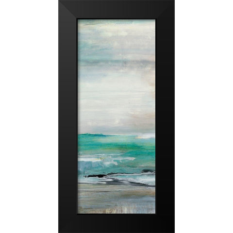 Inviting II Black Modern Wood Framed Art Print by Bramma, Lila