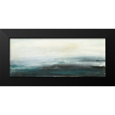 Time to Relax II Black Modern Wood Framed Art Print by Bramma, Lila