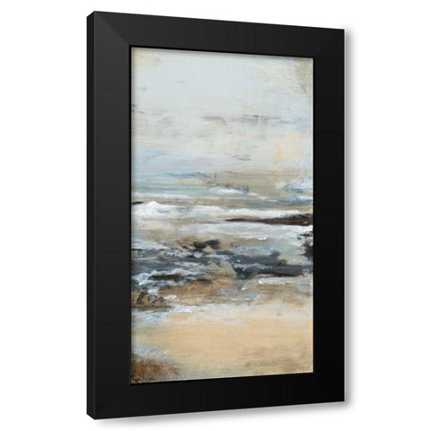 Just Be III Black Modern Wood Framed Art Print by Bramma, Lila