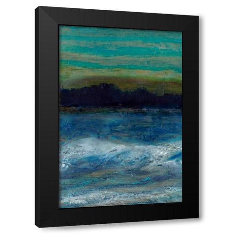 Marooned I Black Modern Wood Framed Art Print by Ludwig, Alicia