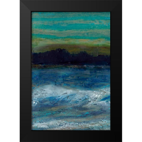 Marooned I Black Modern Wood Framed Art Print by Ludwig, Alicia